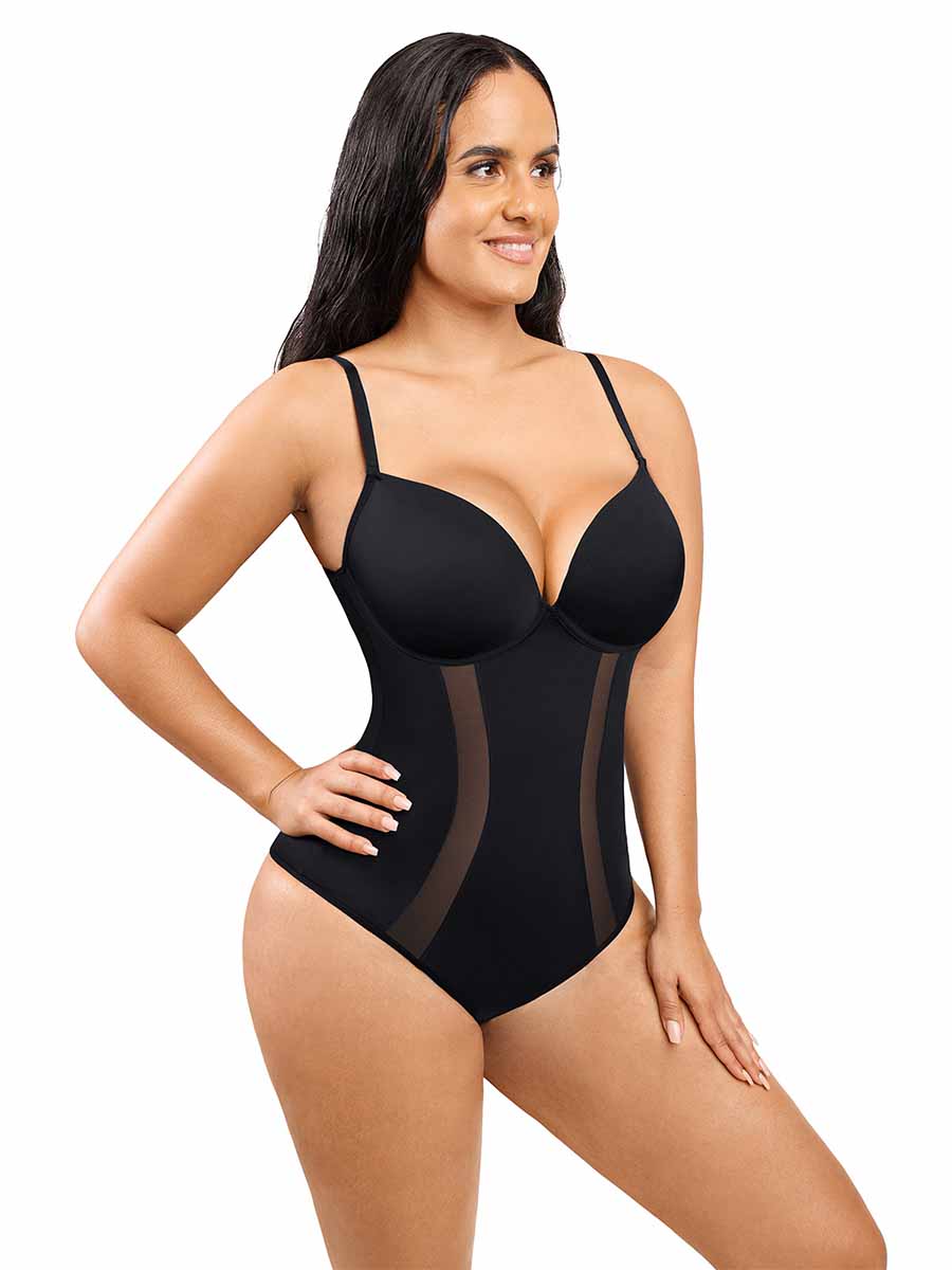 Gaze  V-Shaped Bodysuit