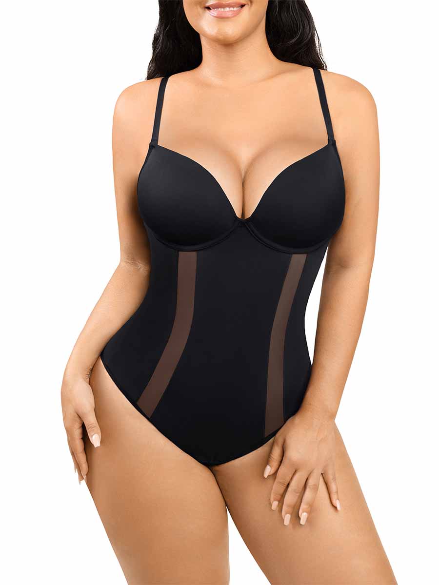 Gaze  V-Shaped Bodysuit