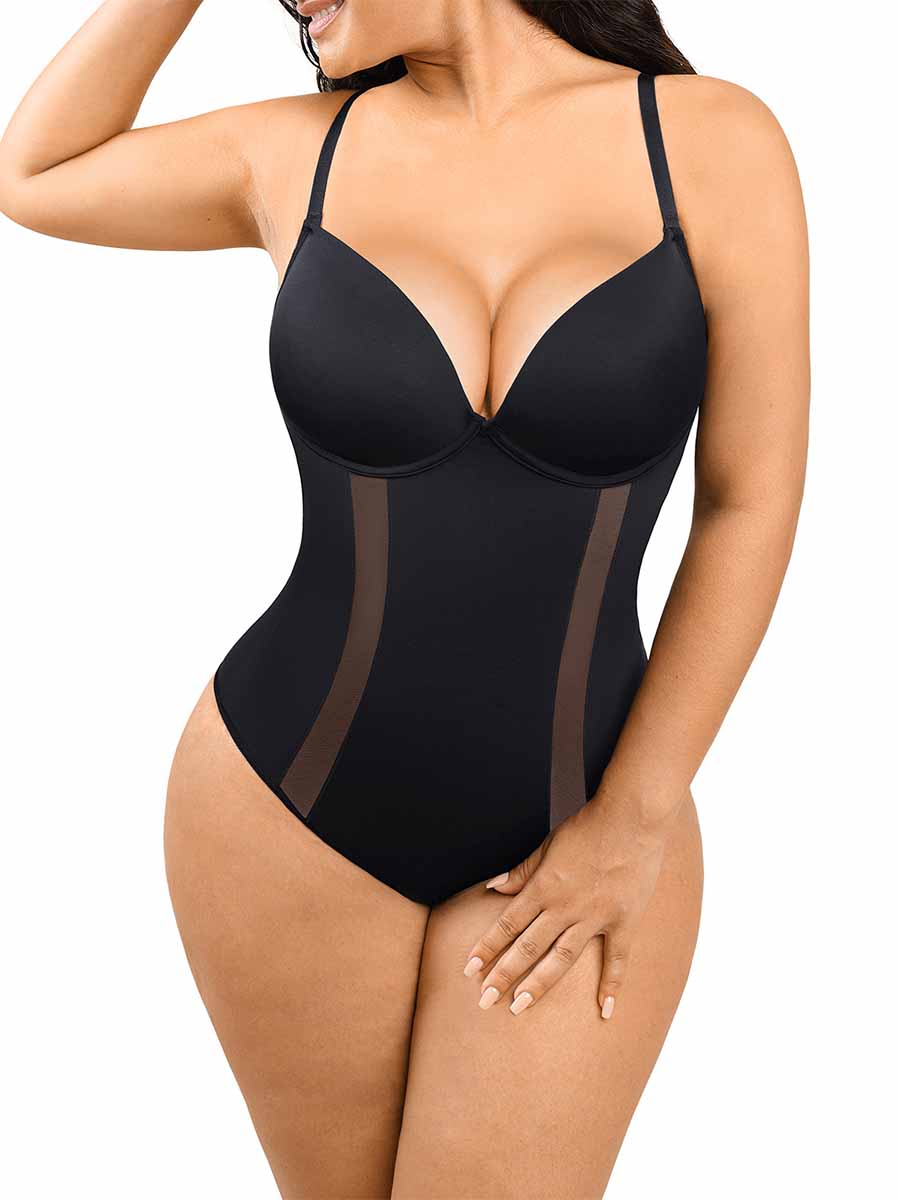 Gaze  V-Shaped Bodysuit