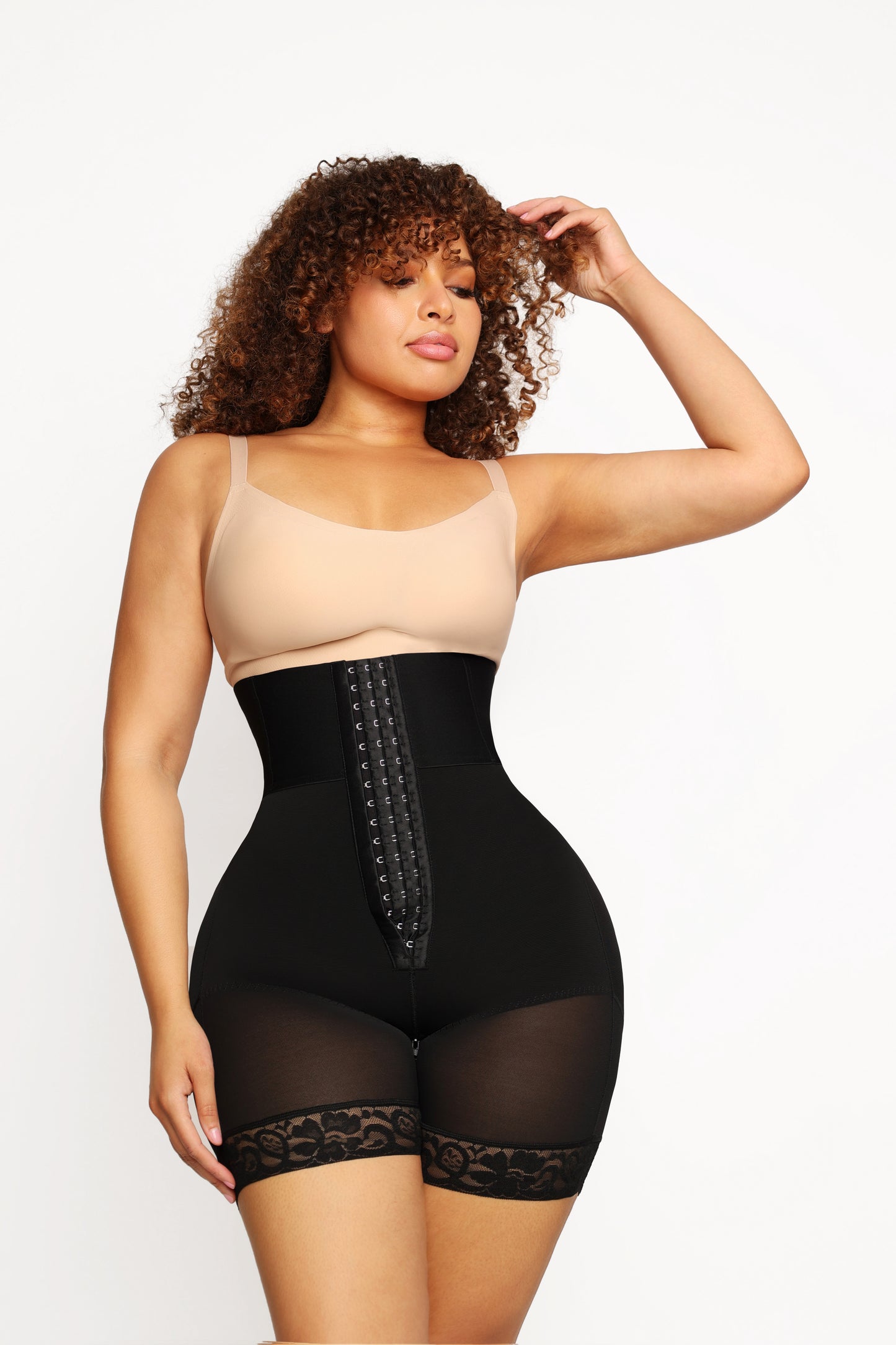 High Waist Compression Butt Lift Shaper Shorts