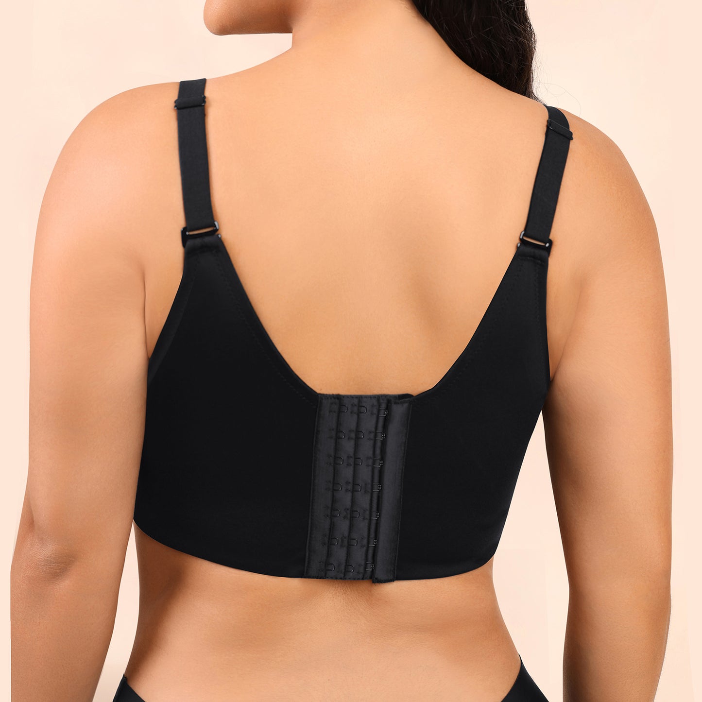 Under Arm Compression Push Up Bra