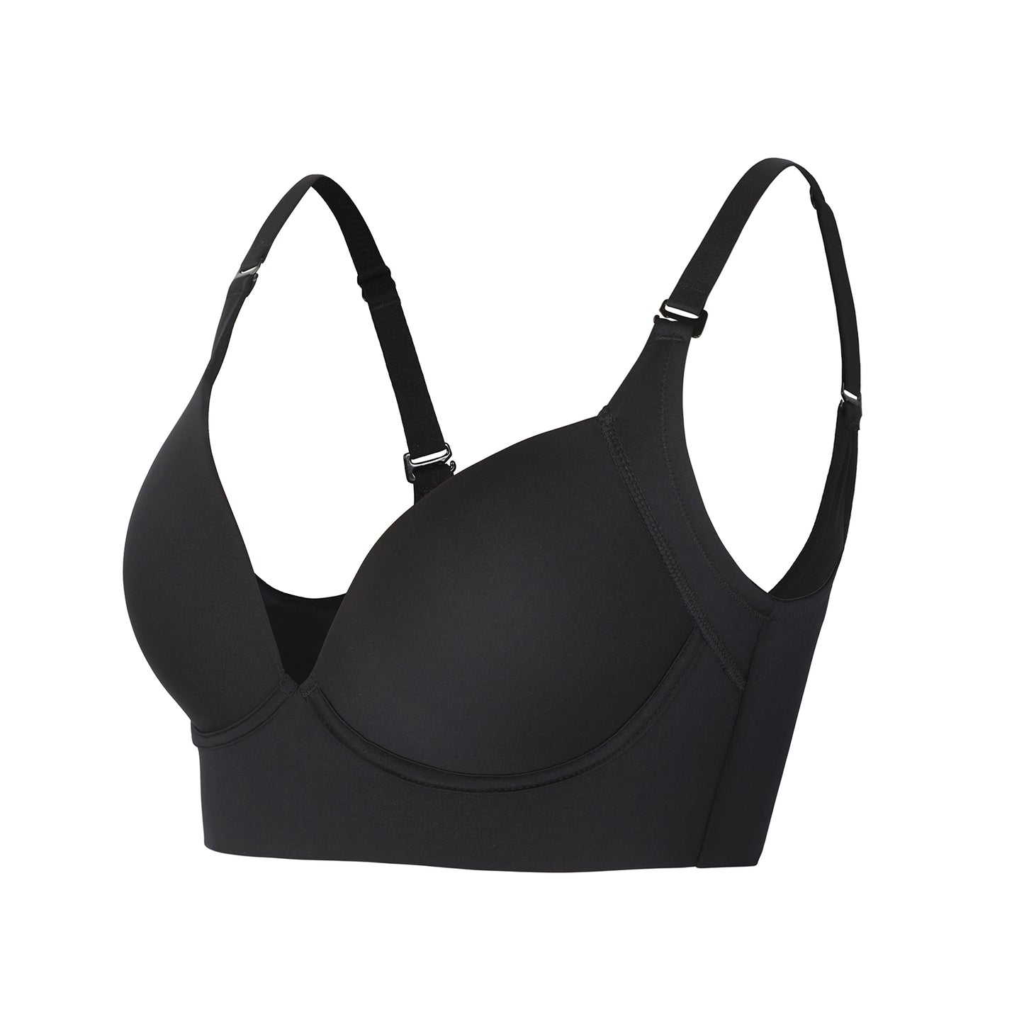 Under Arm Compression Push Up Bra