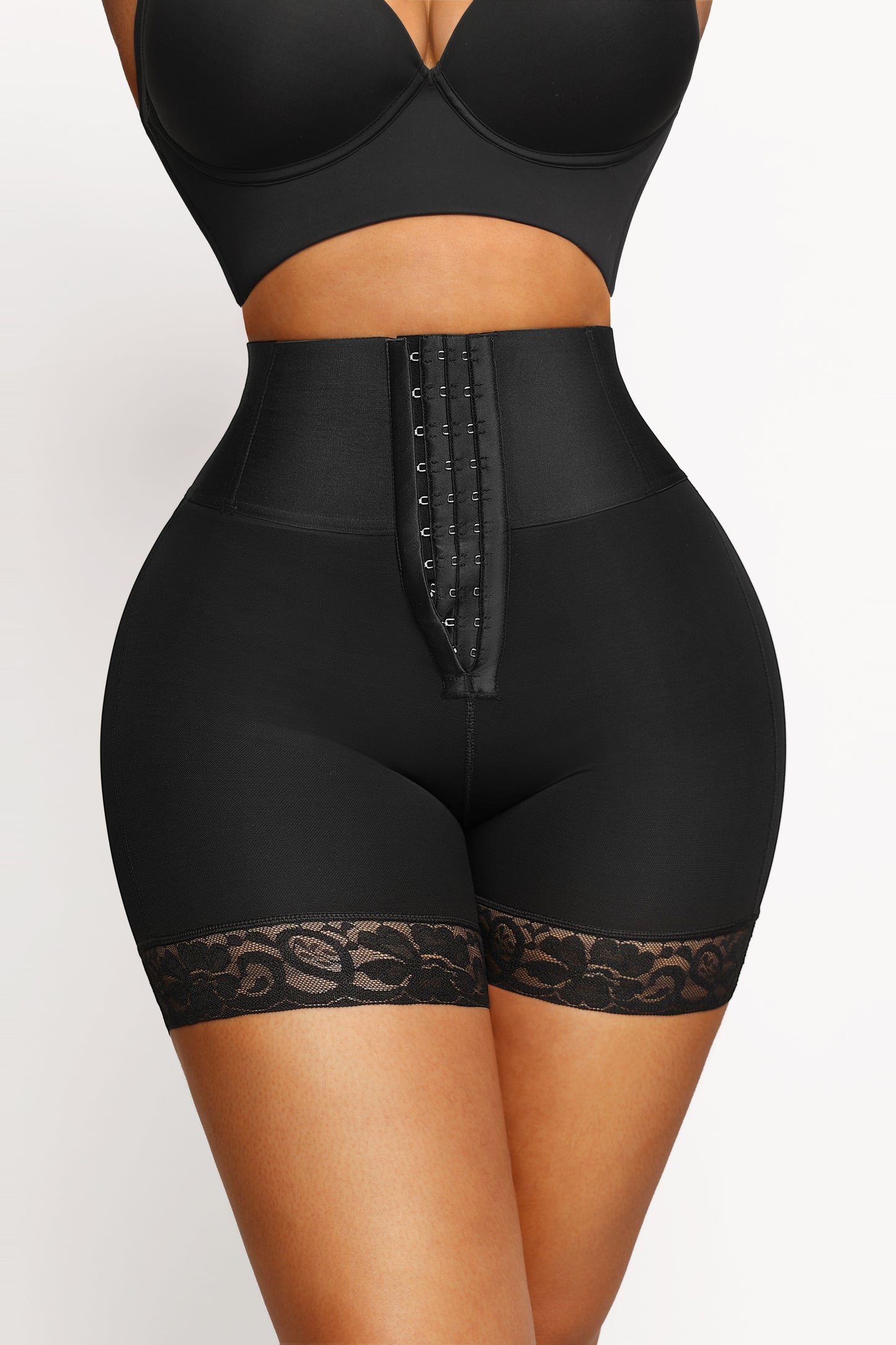 Mid Waist Compression Butt Lift Shaper Shorts